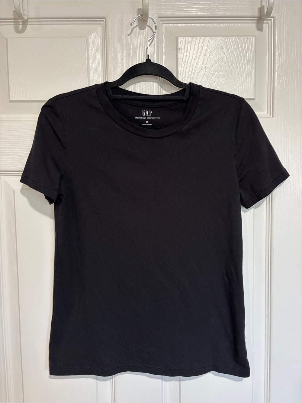 3 GAP / GAP FACTORY Crew Neck T-Shirts White Gray Black Size XS - Picture 8 of 10